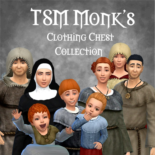 Medieval Monk's Clothing Chest logo