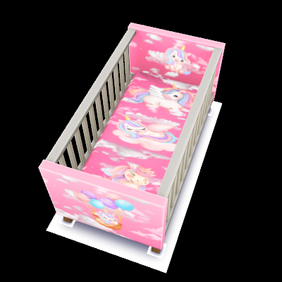 Infant crib recolor and some character (base game) logo