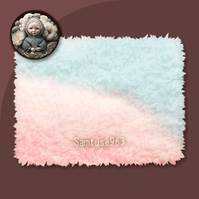 HQ Pastel Fluffy Rectangular Dance Rug #4 Samtuse963 logo