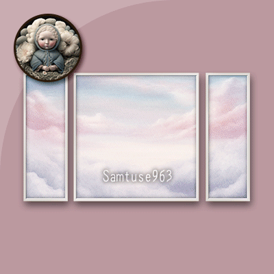 HQ Aerial Clouds Triptych #2 Sellable Extra E Samtuse963 logo