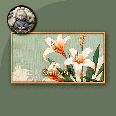 HQ Flower Color Sketch Horizontal Painting #2 Samtuse963 logo