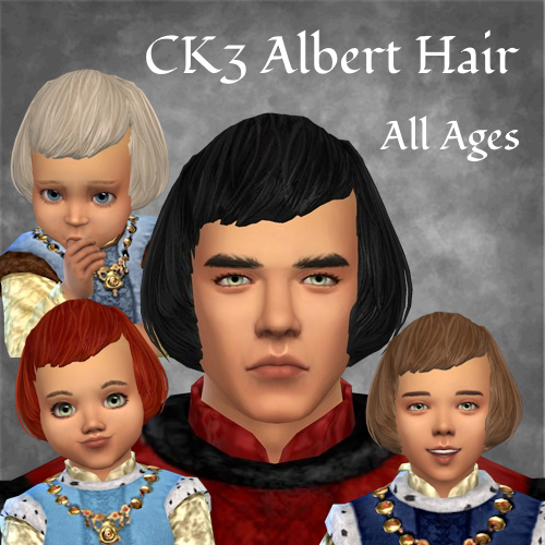 CK3 Albert Hair for All Ages logo