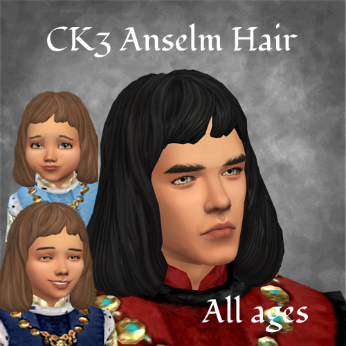 CK3 Anselm Hair logo