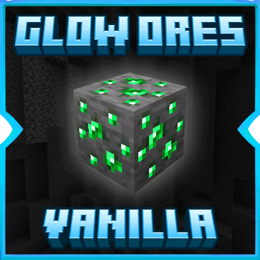 Glow Ores Vanilla (Without Optifine) logo