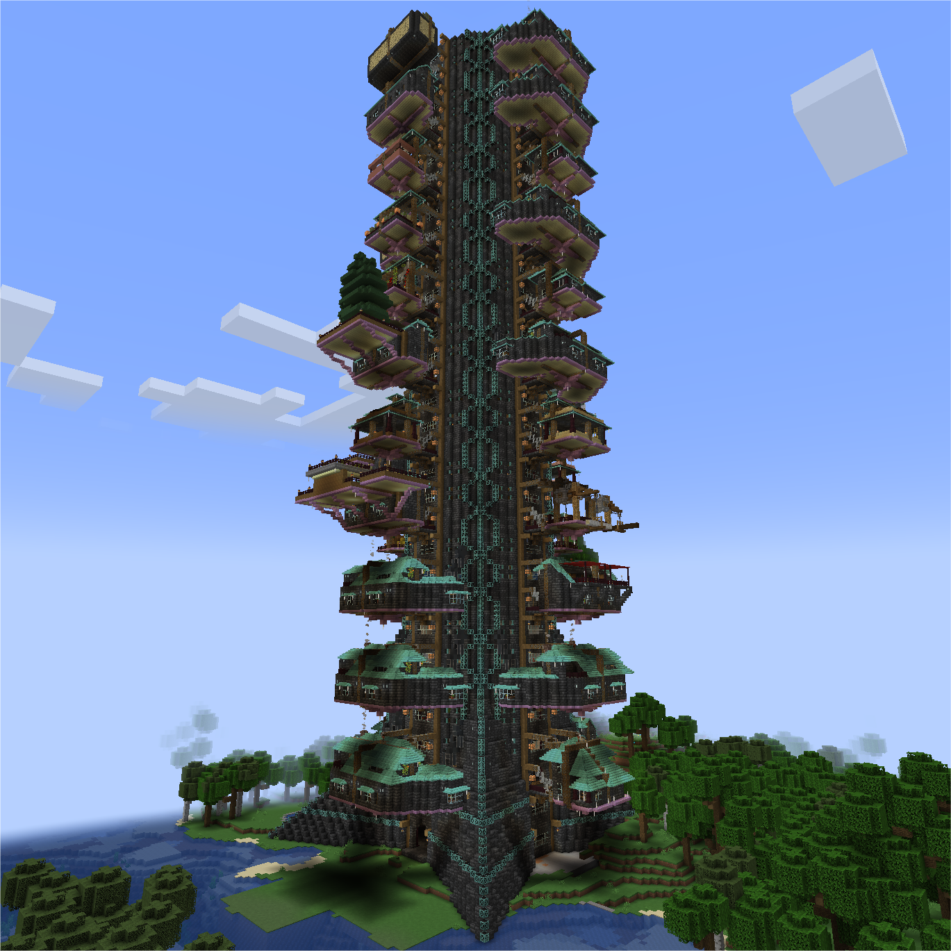 Towering Townscape Style Pack for Minecolonies