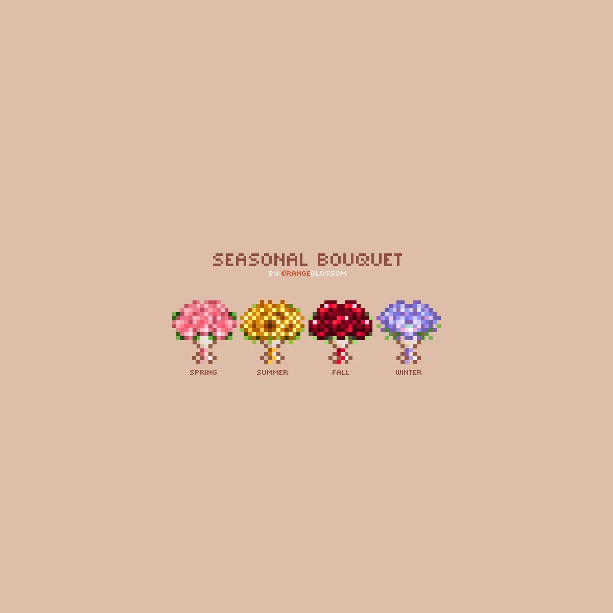 Seasonal Flower Bouquet Retexture logo