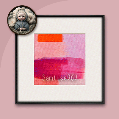Abstract Square Painting #1 Samtuse963 logo