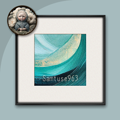 Abstract Square Painting #2 Samtuse963 logo