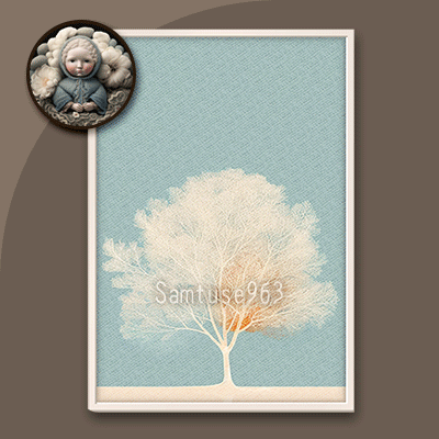Minimalist Tree Painting #1 Sellable Extra A Samtuse963 logo