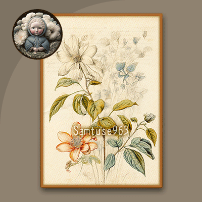 Classic Flower Painting #5 Sellable Extra A Samtuse963 logo