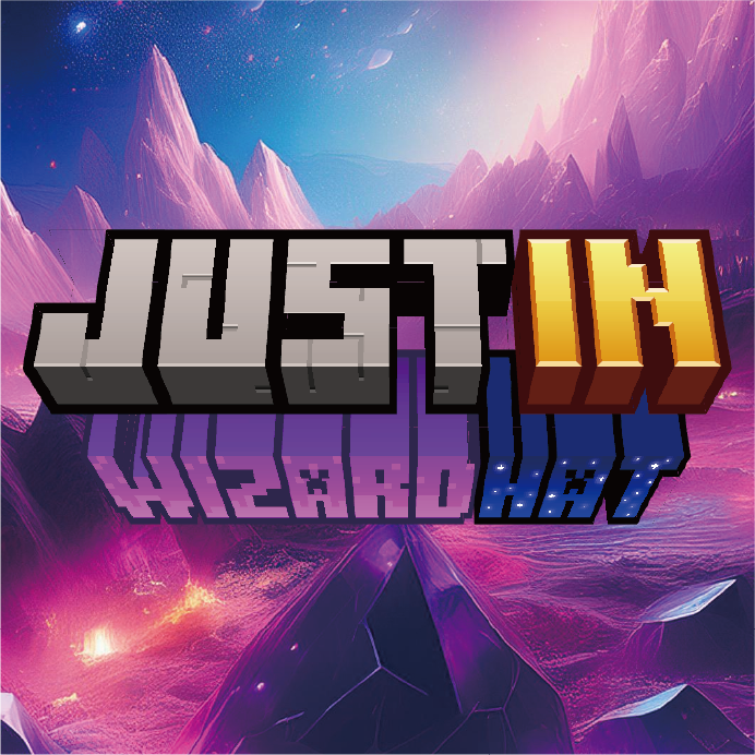 Just-In WIZARD HAT logo