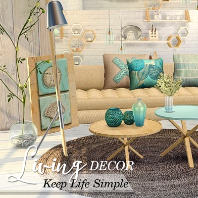 Keep Life Simple Living decor logo