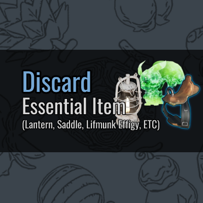 Discard Item (Remove Item)