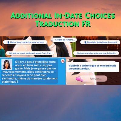 Mod Additional In-Date Choices par Lumpinou - Trad FR logo