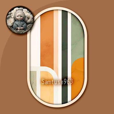 HQ Modern Oval Frame #1 Sellable Samtuse963 logo