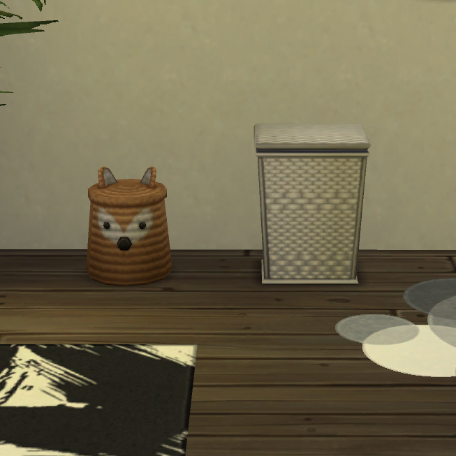 Functional base game hampers (Laundry day)