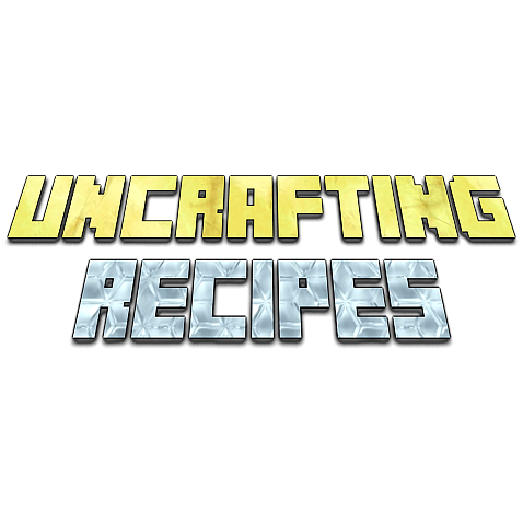 Uncrafting Recipes