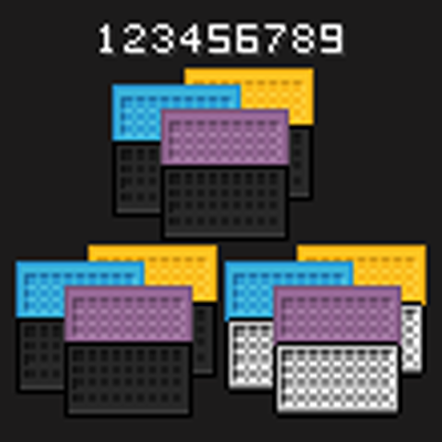 Dark Shulker Box GUIs + Numbered Hotbar