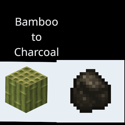 Bamboo Block to Charcoal logo