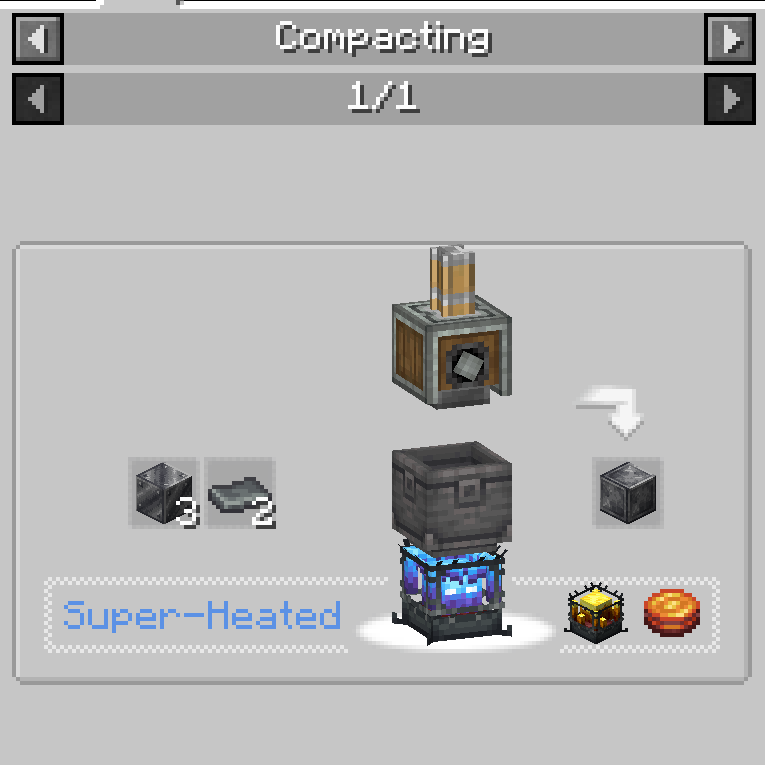 Steel Armor Blocks Recipes: TFMG logo