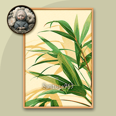 Minimalist Plant Painting #4 Sellable Extra A Samtuse963 logo