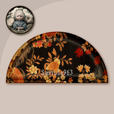 HQ Japanese Style Half Circle Dance Rug #3 Samtuse963 logo