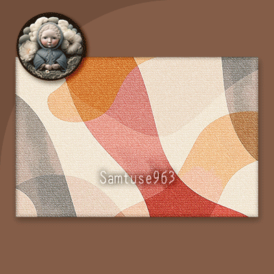 Abstract Rectangular Dance Rug #6 Samtuse963 logo