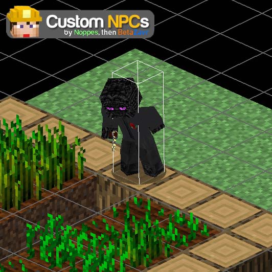 CustomNPCs Unofficial from BetaZavr logo