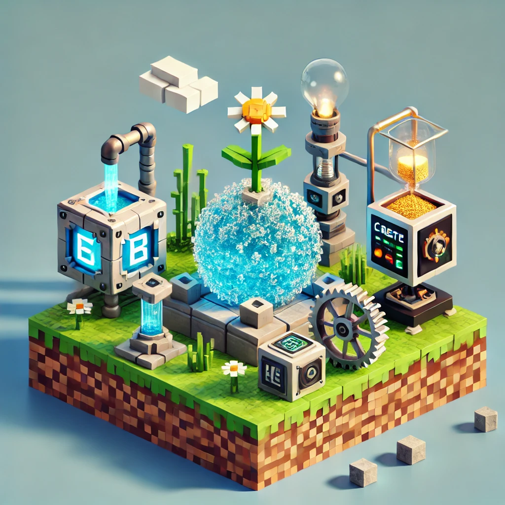 Botania and Create logo