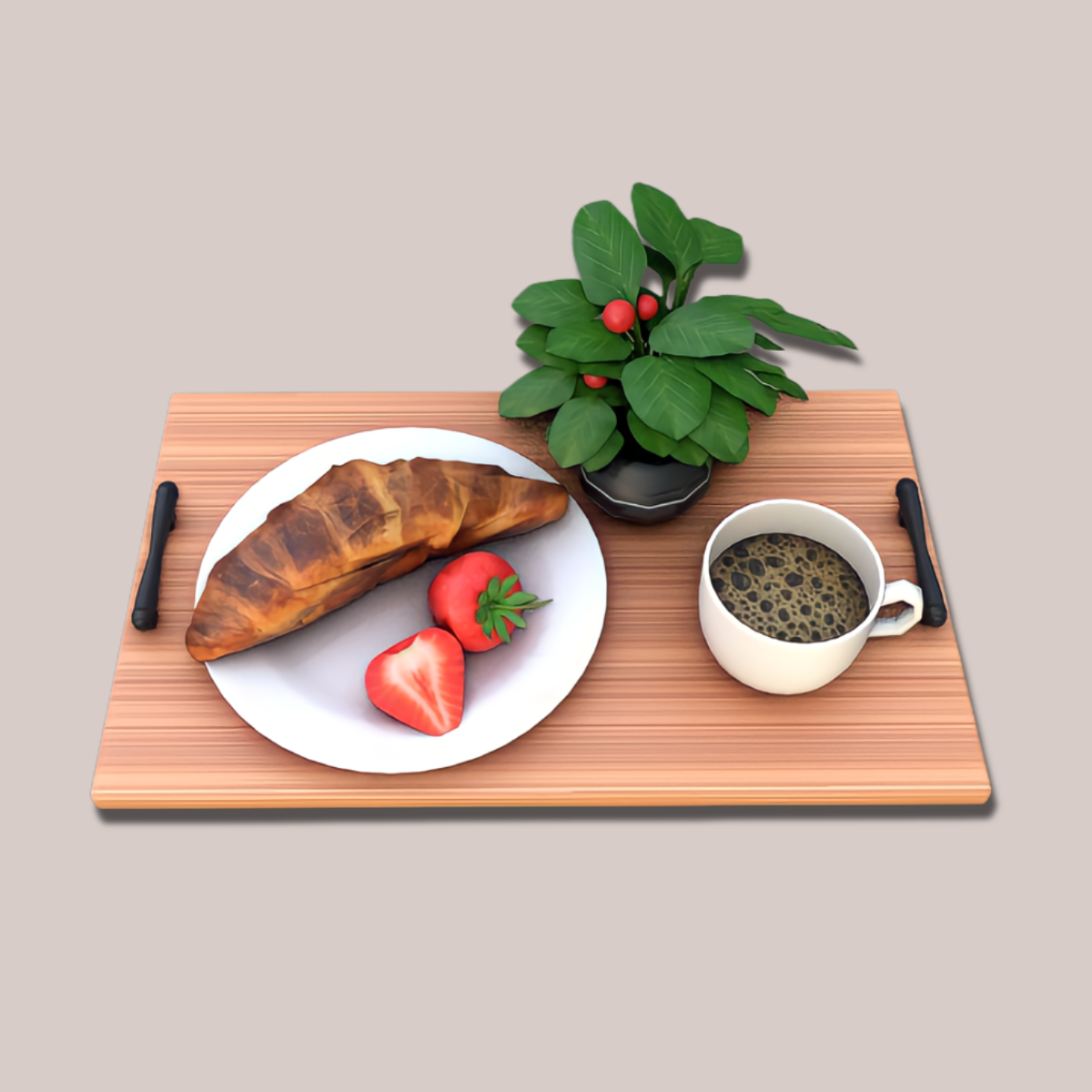 Single Object - Breakfast Tray Set logo