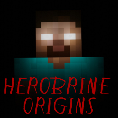 Herobrine Origins logo
