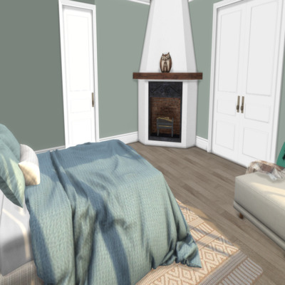 blue bedroom logo