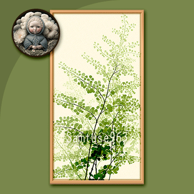 HQ Minimalist Plant Long Painting #4 Sellable Extra D Samtuse963 logo