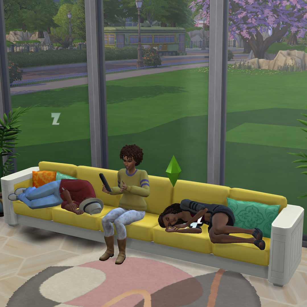 Non-Modular 5-Seat Couch V1