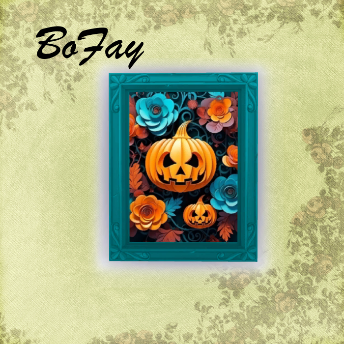 Halloween Pumpkin painting logo