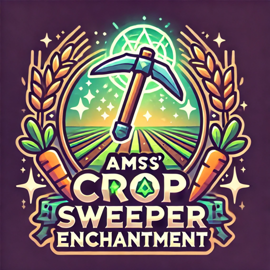 AMS' Crop Sweeper Enchantment logo