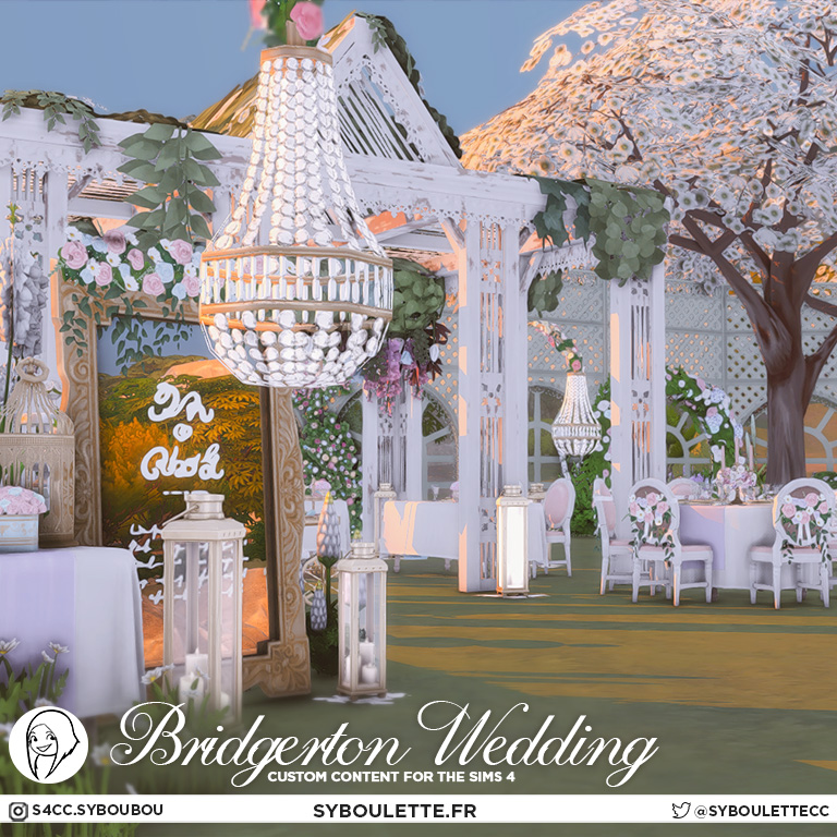 Bridgerton Wedding set (2024) logo