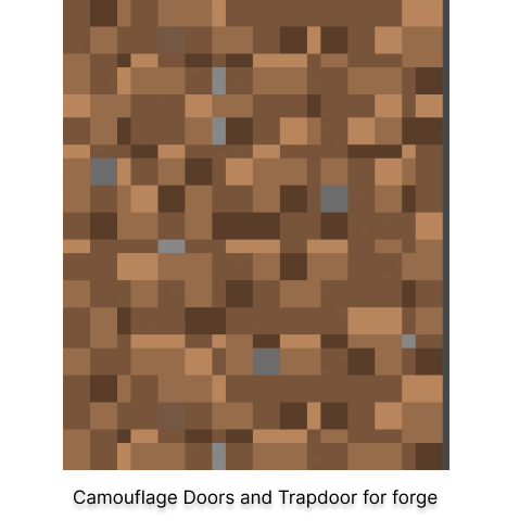 Camouflage Doors and Trapdoor logo
