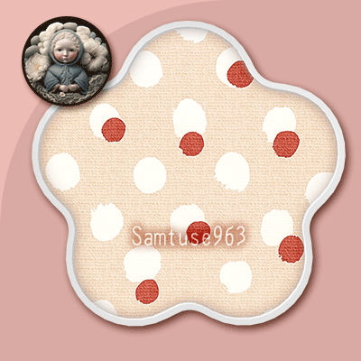Cute Spot Flower Frame #1 Sellable Samtuse963 logo