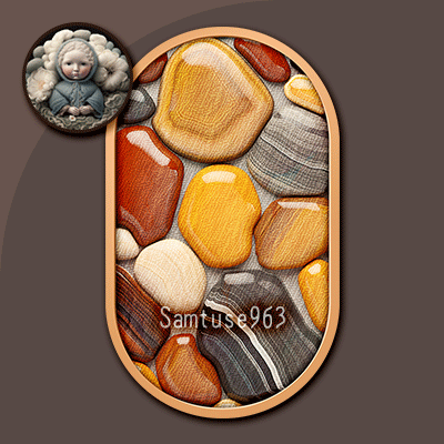 HQ Marble Oval Frame #4 Samtuse963 logo