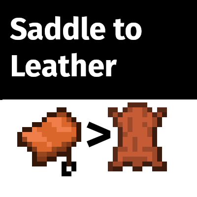 Recycle Saddle