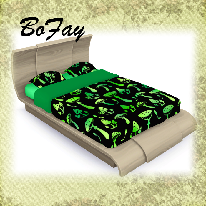 Mushroom Bedding for Utopiate Double Bed logo