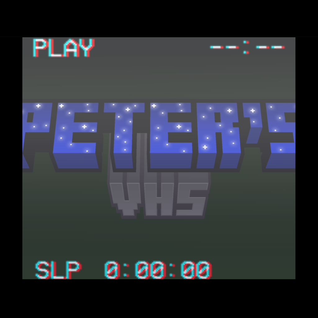 peter's vhs logo