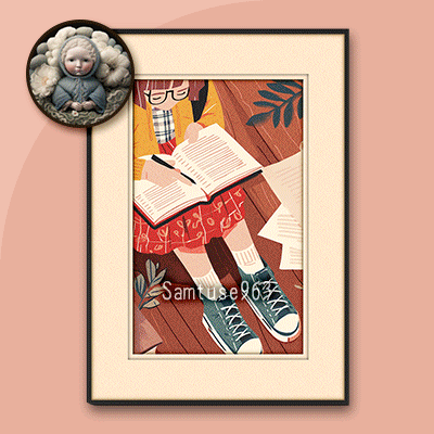 Preppy Teen Painting #3 Sellable Extra A Samtuse963 logo