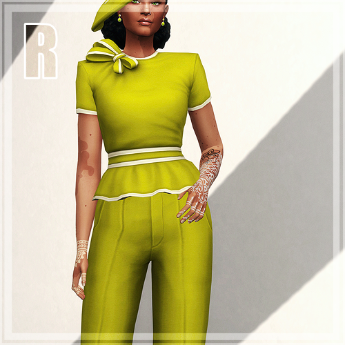 Princess of XVI - Half Blouse - Trousets Set logo