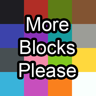 More Blocks Please logo