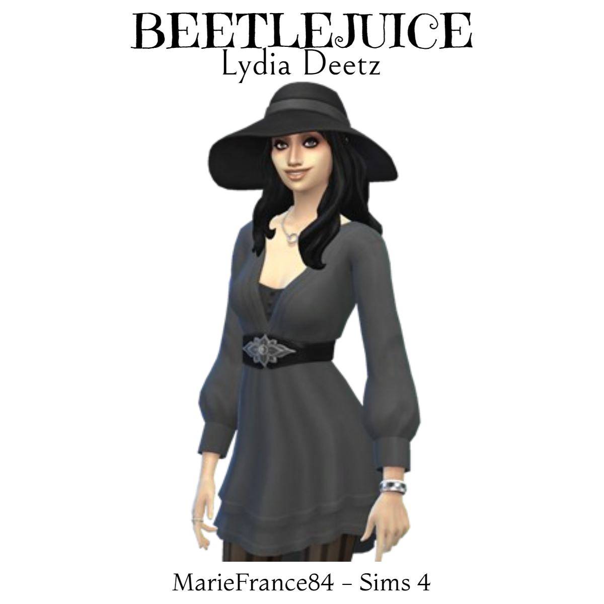 Beetlejuice//Lydia Deetz logo