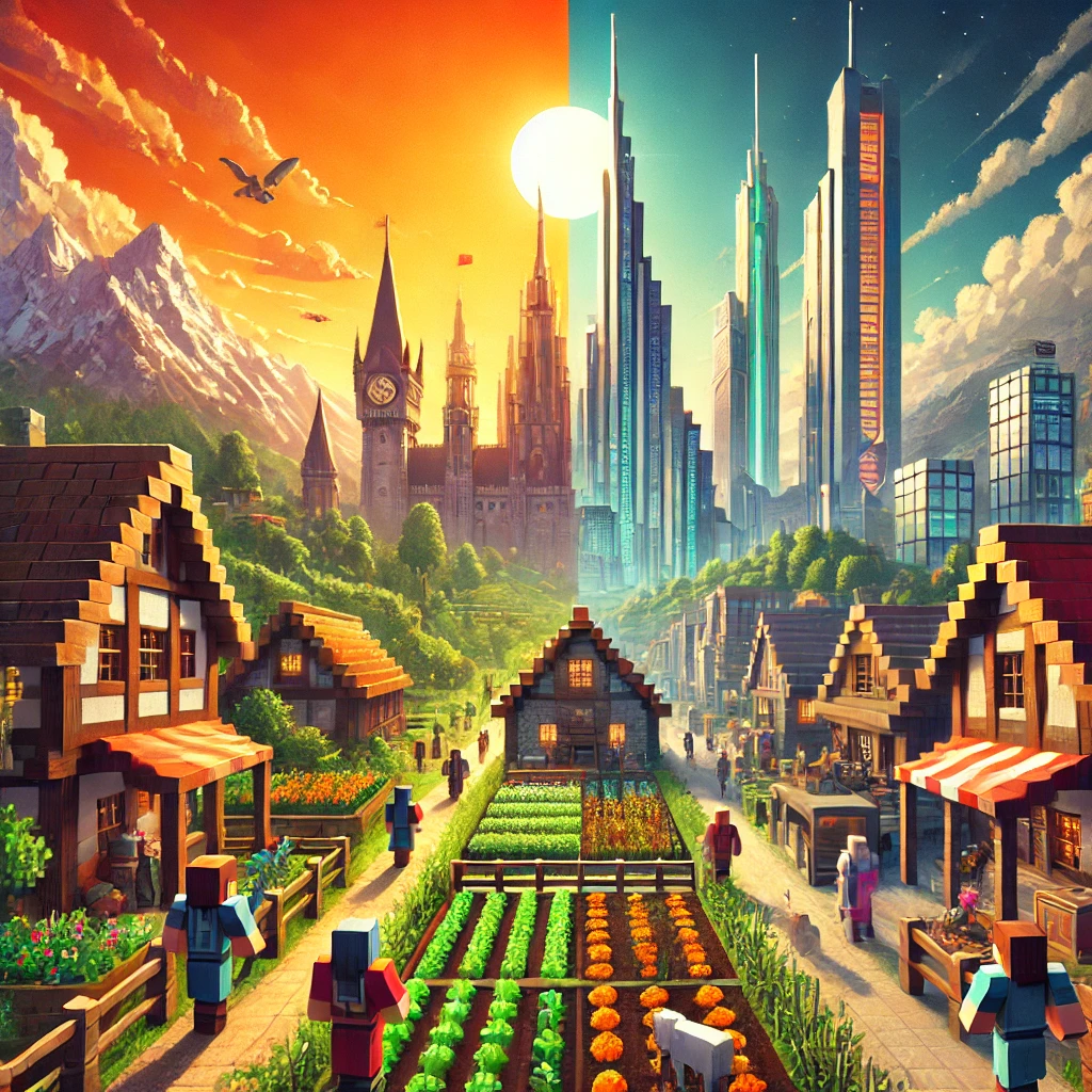 Minecolony Modern Civilisation
