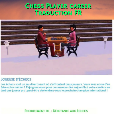 Mod Chess Player career par Kiara - Trad FR logo