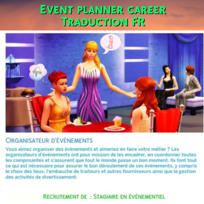 Mod Event Planner career par Kiara - Trad FR logo